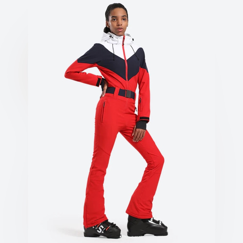 Stylish Red Women's Jumpsuit